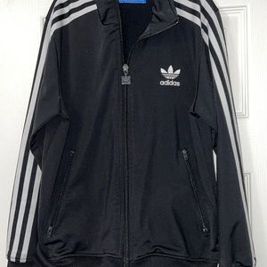 Adidas full zip jacket black
